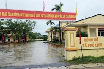 Công sở xã Phú Lâm (Thanh Hóa). 