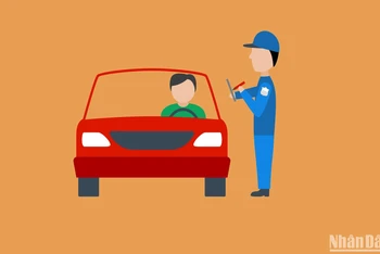 [Infographic] Mức xử phạt xe ô-tô quá hạn đăng kiểm