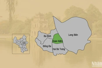 [Infographic] Quận Hoàn Kiếm - trung tâm văn hóa, chính trị, kinh tế của Hà Nội