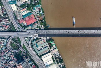 [Infographic] Cầu Vĩnh Tuy giai đoạn 2 sắp khánh thành
