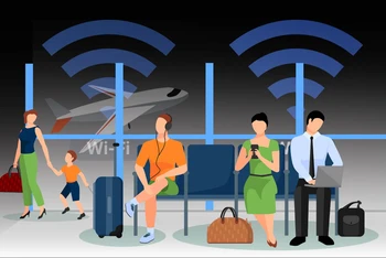 [Infographic] Nội Bài đứng thứ 6 trong các sân bay có kết nối wifi tốt nhất thế giới năm 2024