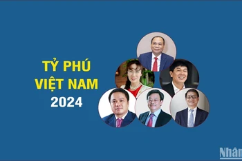 [Infographic] 6 đại diện Việt Nam trong danh sách tỷ phú 2024 của Forbes
