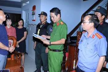 Cơ quan Cảnh sát điều tra Công an tỉnh Đồng Nai tống đạt khởi tố một bị can trong Chuyên án 920G.