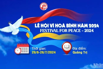 [Infographic] Lịch tổ chức các hoạt động Lễ hội Vì hòa bình 2024