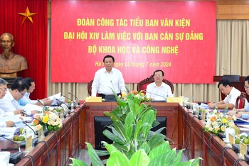 Toàn cảnh hội nghị. (Ảnh: PHẠM KIÊN)