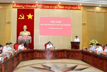 Toàn cảnh hội nghị.