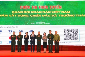 Ban Tổ chức phát động Cuộc thi trực tuyến: Quân đội nhân dân Việt Nam - 80 năm xây dựng, chiến đấu và trưởng thành.