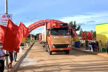Ngày 17/9/2022, tại huyện Krông Pắc, Bộ Nông nghiệp và Phát triển Nông thôn phối hợp với tỉnh Đắk Lắk tổ chức Lễ công bố xuất khẩu chính ngạch chuyến hàng sầu riêng đầu tiên theo Nghị định thư sang thị trường Trung Quốc