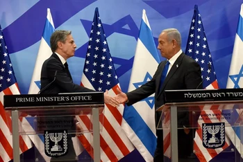 Ngoại trưởng Mỹ thăm Israel, nhấn mạnh giải pháp hai nhà nước 