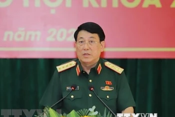 Đại tướng Lương Cường. (Ảnh: Trịnh Duy Hưng/TTXVN)