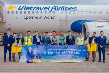 Vietravel Airlines chính thức mở rộng mạng đường nội địa, kết nối từ Thủ đô Hà Nội đến Đà Lạt và Cam Ranh.