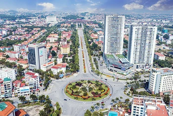 Một góc thành phố Bắc Ninh.