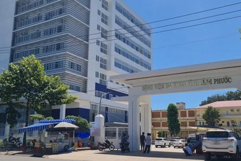 Bệnh viện Đa khoa tỉnh Bình Phước.