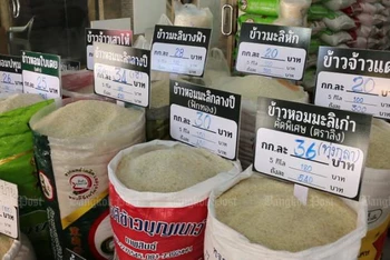 Thái Lan và Việt Nam hợp tác thúc đẩy giá gạo trên thị trường toàn cầu. (Ảnh minh họa: Bangkok Post)