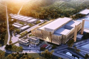 Phối cảnh dự án Nhà máy điện rác Sóc Sơn.
