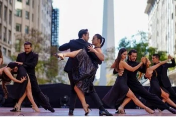 Vòng Chung kết Buenos Aires Tango Festival & World Cup 2022 sẽ diễn ra tại sân khấu ngoài trời. (Ảnh: buenosaires.gob.ar)