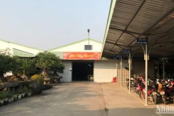 Công ty TNHH Lai Hoài xây dựng nhà xưởng trái phép trên đất nông nghiệp, thôn Lê Như Hổ, xã Hồng Nam, thành phố Hưng Yên, tỉnh Hưng Yên.