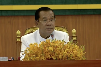 Chủ tịch Thượng viện Campuchia khóa V Samdech Techo Hun Sen. Ảnh: Fresh News