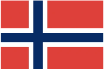 Quốc kỳ Vương quốc Na Uy.