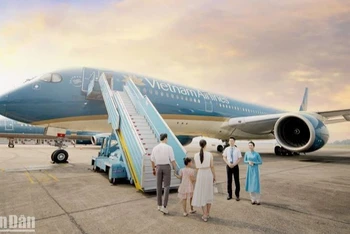 Vietnam Airlines cung ứng gần nửa triệu chỗ, tương ứng gần 2.500 chuyến bay dịp Quốc khánh 2/9.