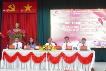 Quang cảnh Hội thảo. (Ảnh: TTXVN)