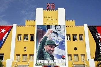 Khu di tích cách mạng Cuba, Trại lính Moncada. (Ảnh Telesurtv.net)