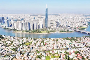 Thành phố Hồ Chí Minh hướng đến năm 2025 là đô thị thông minh, với tinh thần “cùng cả nước, vì cả nước”. (Ảnh THẾ ANH)