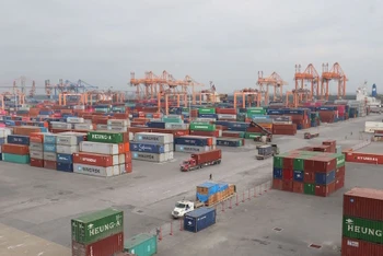 Bốc xếp hàng hóa xuất nhập khẩu tại Cảng Hải Phòng