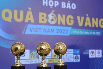 Giải thưởng Quả bóng vàng Việt Nam năm 2022 trở lại với 12 hạng mục. Ảnh: vtv.vn