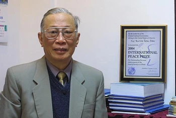 Nhạc sĩ Trọng Bằng ở tuổi 74. Ảnh: Hội Nhạc sĩ Việt Nam
