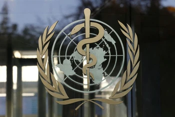 Biểu trưng của Tổ chức Y tế thế giới (WHO). Ảnh: Reuters