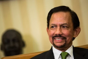 Quốc Vương Brunei Hassanal Bolkiah. (Nguồn: Reuters)