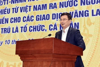 Phó Thống đốc Phạm Thanh Hà dự và phát biểu chỉ đạo Hội nghị.
