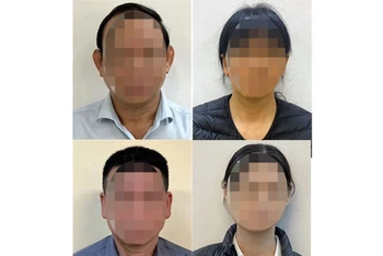 Các bị can trong vụ án xảy ra tại Nhà xuất bản Giáo dục Việt Nam.