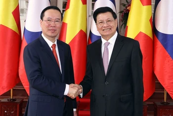 Hướng tới tầm cao mới của quan hệ Việt Nam-Lào