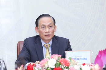 Trưởng Ban Đối ngoại Trung ương Lê Hoài Trung. (Ảnh: TTXVN)