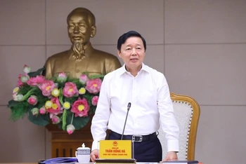  Phó Thủ tướng Trần Hồng Hà chủ trì cuộc họp Ban Chỉ đạo liên ngành về hội nhập kinh tế quốc tế. Ảnh: VGP