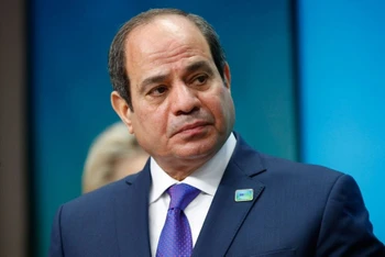 Tổng thống Ai Cập Abdel Fattah El-Sisi. Ảnh: Reuters