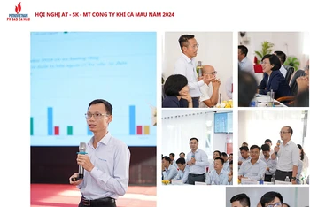 Khen thưởng các điển hình xuất sắc trong công tác An toàn - Sức khỏe - Môi trường năm 2023