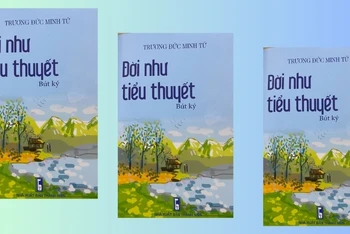 Bìa tập bút ký “Đời như tiểu thuyết”