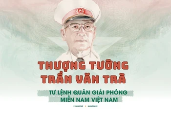 Thượng tướng Trần Văn Trà - Tư lệnh Quân giải phóng miền nam Việt Nam