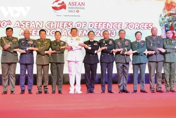 Hội nghị Tư lệnh Lực lượng Quốc phòng các nước ASEAN lần thứ 20 (ACDFM-20) diễn ra tại Bali (Indonesia). (Ảnh: vov.vn) 