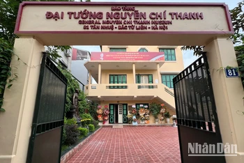 Dự kiến từ ngày 6/7 tới đây, Bảo tàng Đại tướng Nguyễn Chí Thanh tại Hà Nội sẽ mở cửa đón khách tham quan thử nghiệm. (Ảnh: TRUNG HIẾU) 