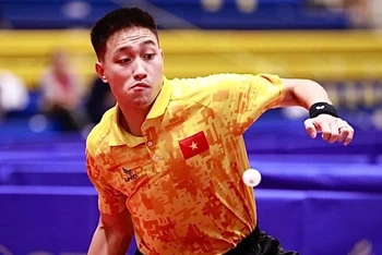 Nguyễn Anh Tú thể hiện khả năng vượt trội tại Giải bóng bàn các cây vợt xuất sắc quốc gia năm 2023.