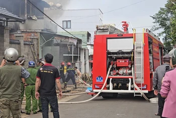 Phòng Cảnh sát Phòng cháy chữa cháy và Cứu nạn cứu hộ (Công an tỉnh Gia Lai) đã kịp thời dập tắt đám cháy.