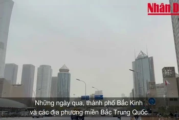[Video] Bão cát nghiêm trọng tại Trung Quốc