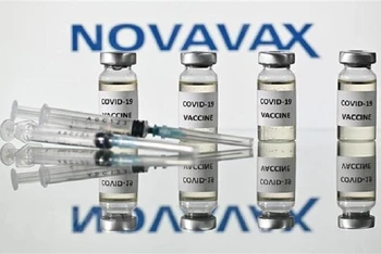 Vaccine phòng Covid-19 của hãng Novavax (Mỹ). (Ảnh: AFP/TTXVN)