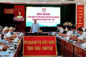 Ủy ban Đoàn kết Công giáo tỉnh Thái Nguyên là cầu nối hiệu quả giữa cấp ủy, chính quyền với giáo dân trên địa bàn.