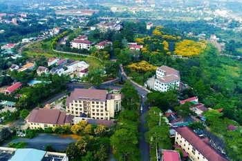 Thành phố Gia Nghĩa là một trong hai địa phương xây dựng mô hình điểm đô thị thông minh đầu tiên ở Ðắk Nông.