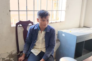 Đối tượng truy nã bị bắt Trần Minh Quang.